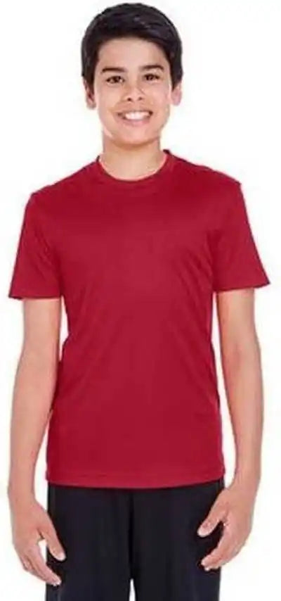 Team 365 Tt11y Youth Zone Performance t Shirt Sport Scrlet Red