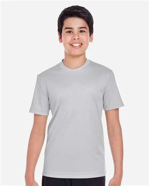 Team 365 Tt11y Youth Zone Performance T-shirt - Sport Silver - Gray / Xs
