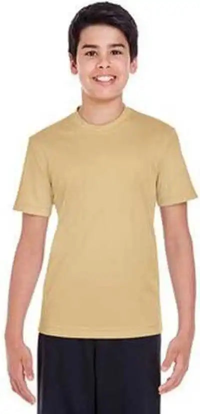 Team 365 Tt11y Youth Zone Performance t Shirt Sport Vegas Gold