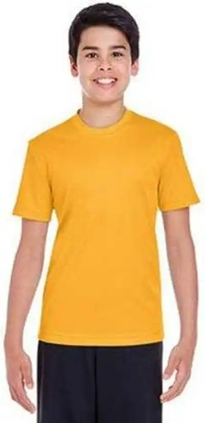 Team 365 Tt11y Youth Zone Performance t Shirt Sportathletic Gold