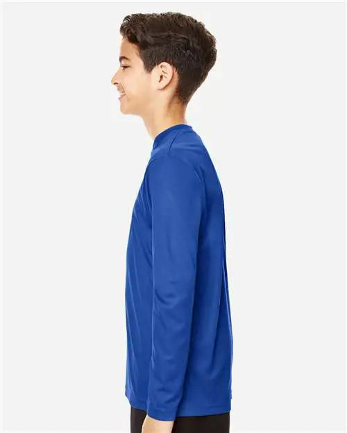 Team 365 Tt11yl Youth Zone Performance Long Sleeve T-shirt - Sport Royal