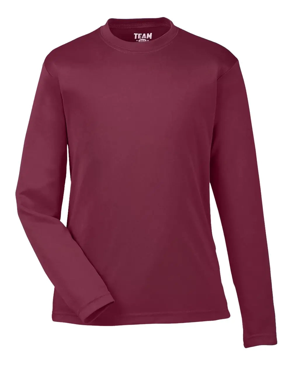 Team 365 Tt11yl Youth Zone Performance Long Sleeve T-shirt - Sport Maroon - Xs
