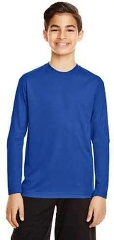 Team 365 Tt11yl Youth Zone Performance Long-sleeve T-shirt - Sport Royal