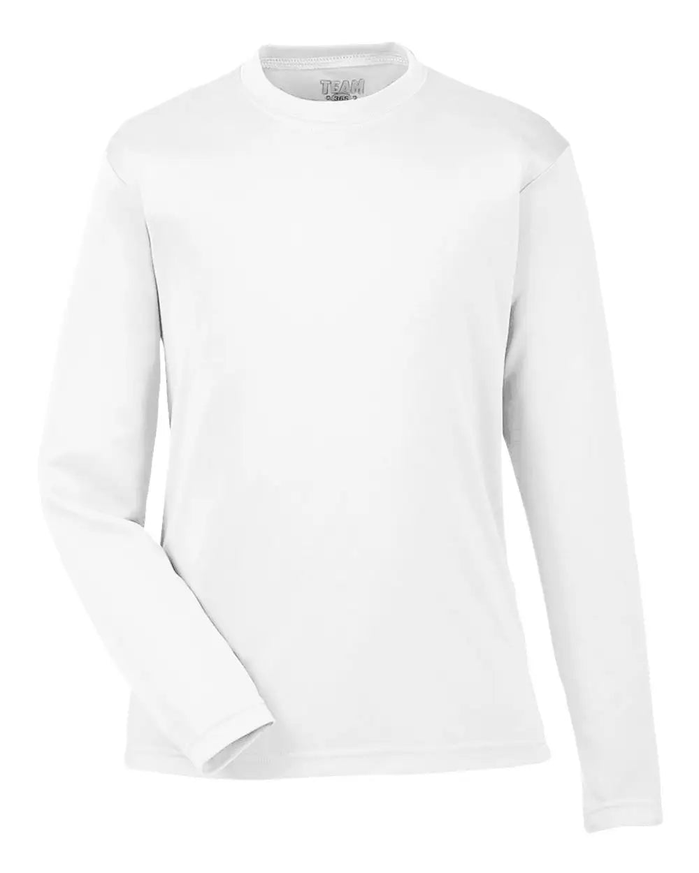 Team 365 Tt11yl Youth Zone Performance Long Sleeve T-shirt - White - Xs