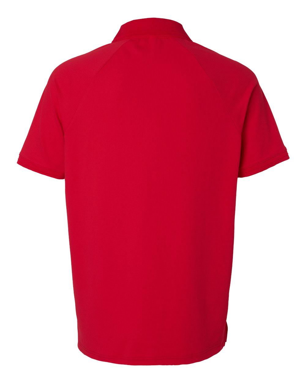 Team 365 Tt130 Men’s Topspin Stretch Grid Textured Polo - Sport Red