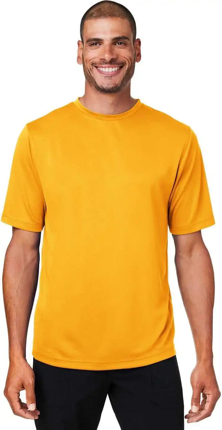 Team 365 Tt15 Men’s Zone Performance Mesh T-shirt - Sp Athletic Gold