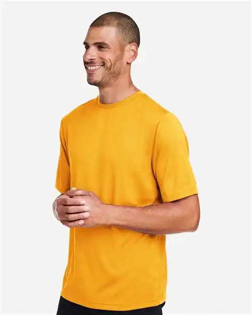 Team 365 Tt15 Men’s Zone Performance Mesh T-shirt - Sport Athletic Gold - Xs