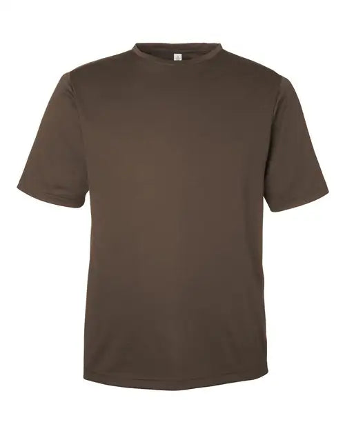 Team 365 Tt15 Men’s Zone Performance Mesh T-shirt - Sport Dark Brown