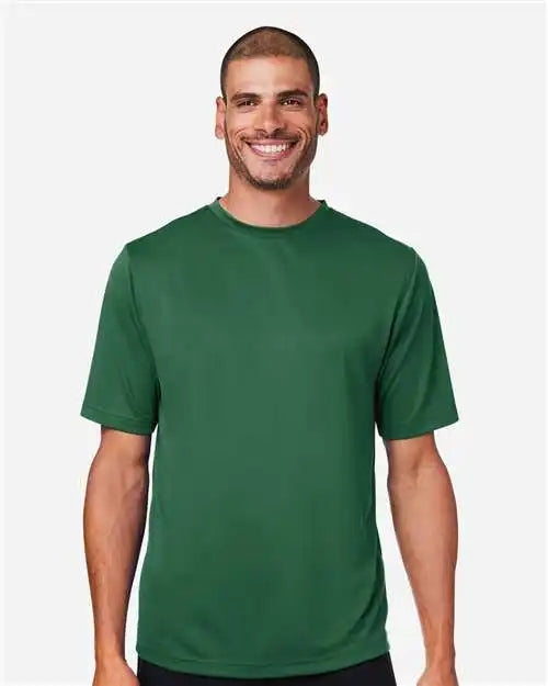 Team 365 Tt15 Men’s Zone Performance Mesh T-shirt - Sport Dark Green - Xs