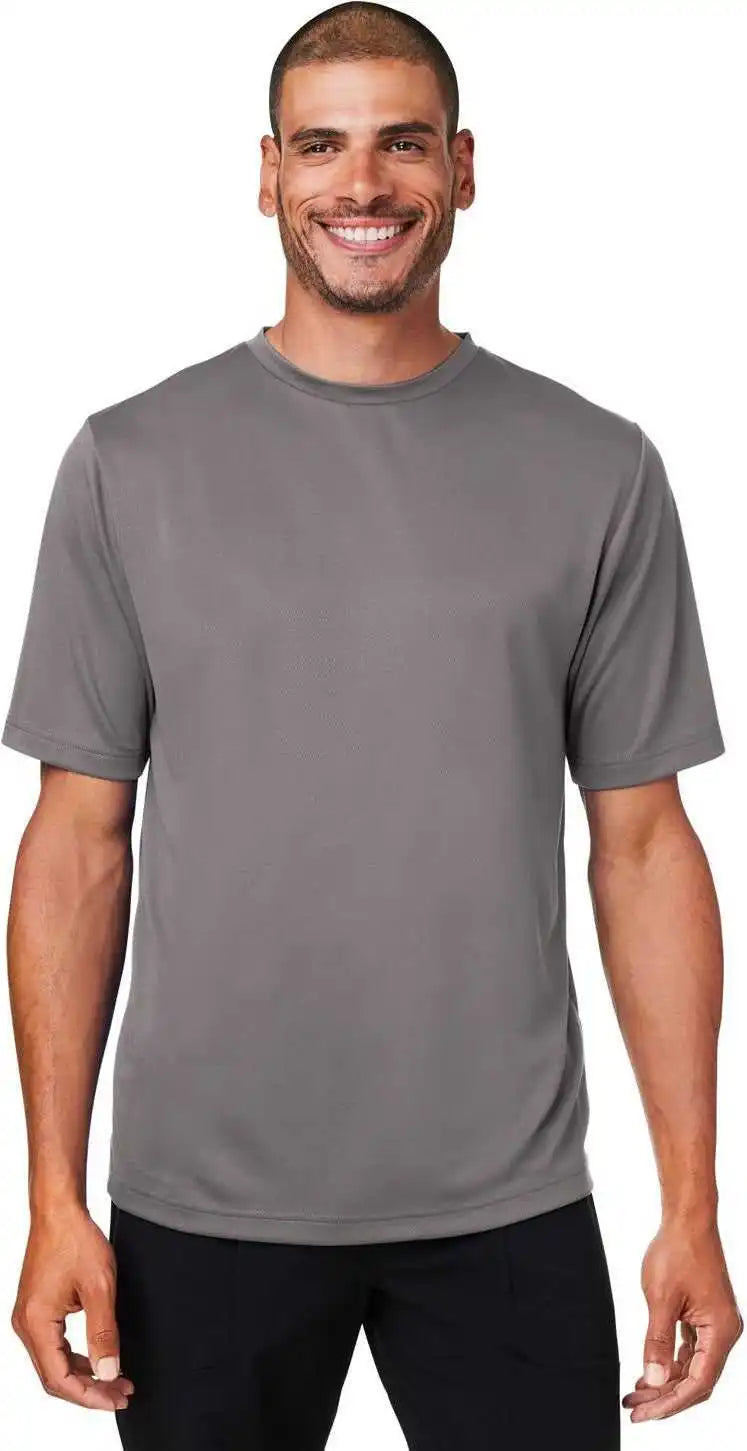 Team 365 Tt15 Men’s Zone Performance Mesh T-shirt - Sport Graphite