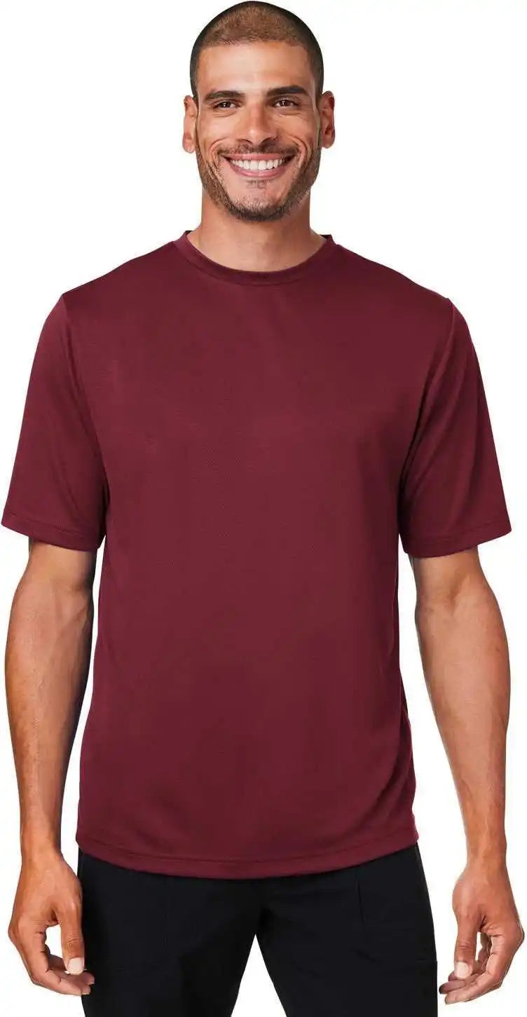 Team 365 Tt15 Men’s Zone Performance Mesh t Shirt Sport Maroon