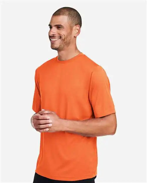 Team 365 Tt15 Men’s Zone Performance Mesh T-shirt - Sport Orange - Xs