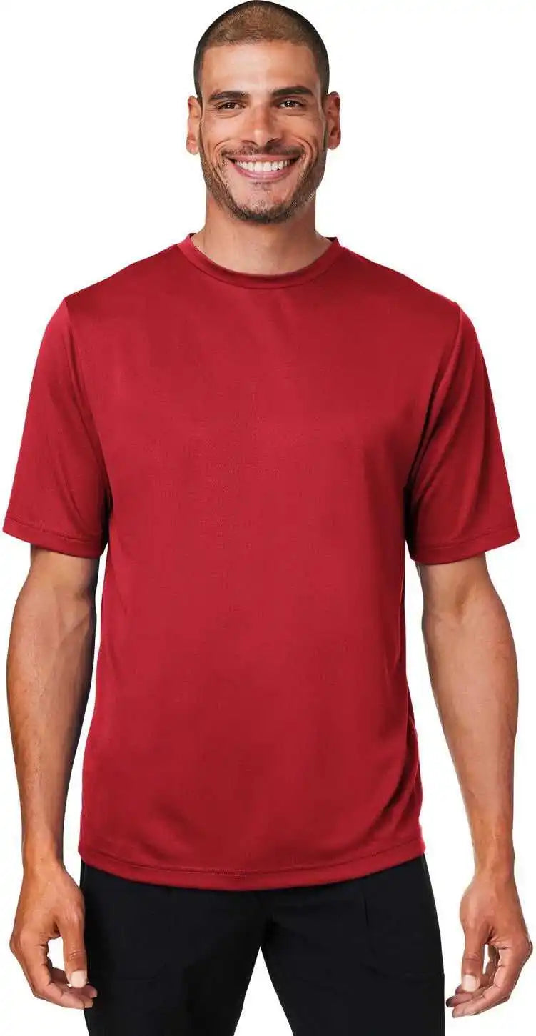Team 365 Tt15 Men’s Zone Performance Mesh t Shirt Sport Red