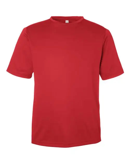 Team 365 Tt15 Men’s Zone Performance Mesh T-shirt - Sport Scarlet Red