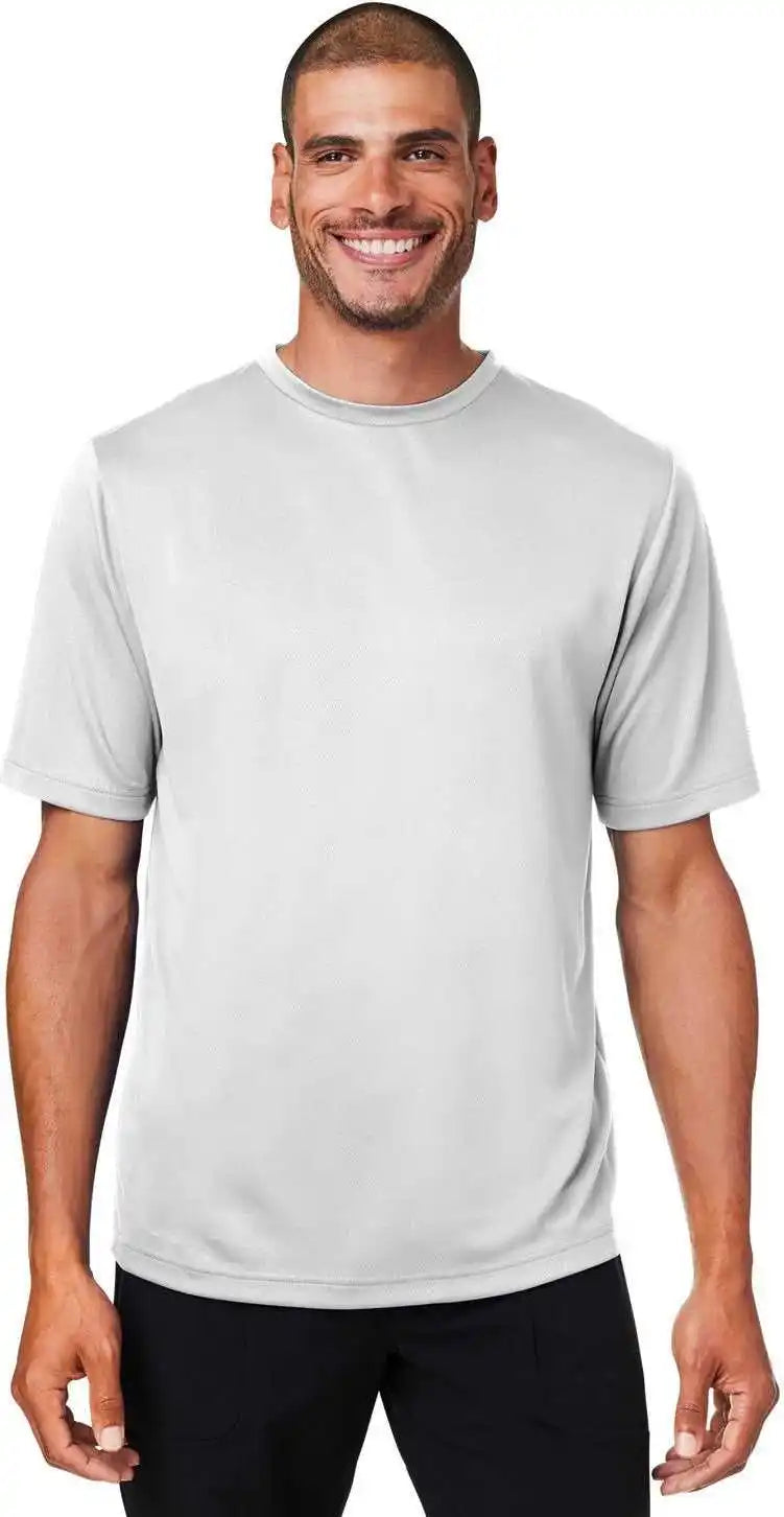 Team 365 Tt15 Men’s Zone Performance Mesh T-shirt - Sport Silver