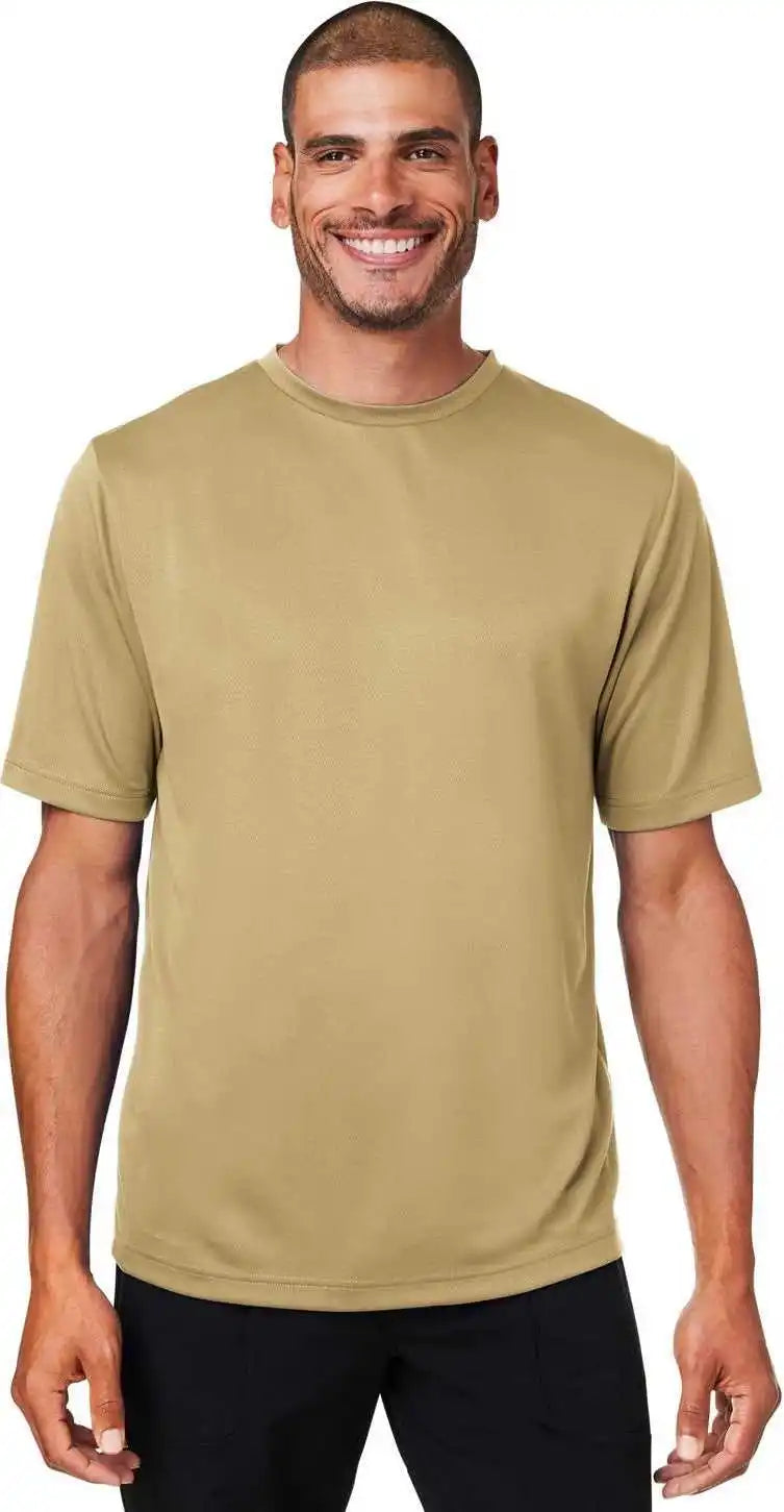 Team 365 Tt15 Men’s Zone Performance Mesh T-shirt - Sport Vegas Gold