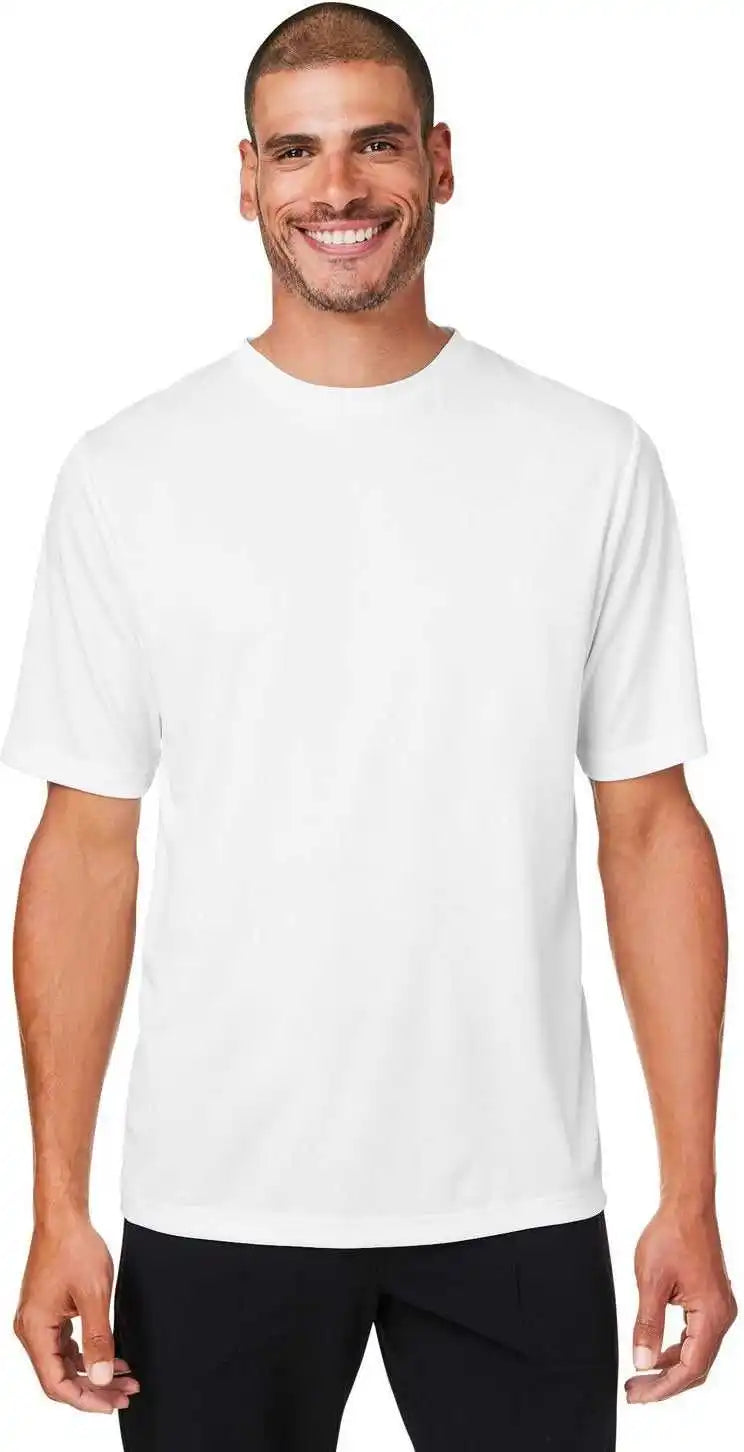 Team 365 Tt15 Men’s Zone Performance Mesh T-shirt - White