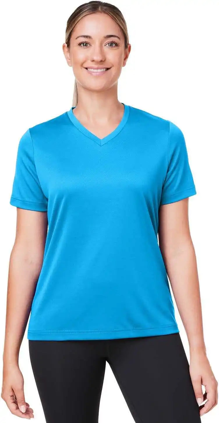 Team 365 Tt15w Ladies’ Zone Performance Mesh T-shirt - Electric Blue