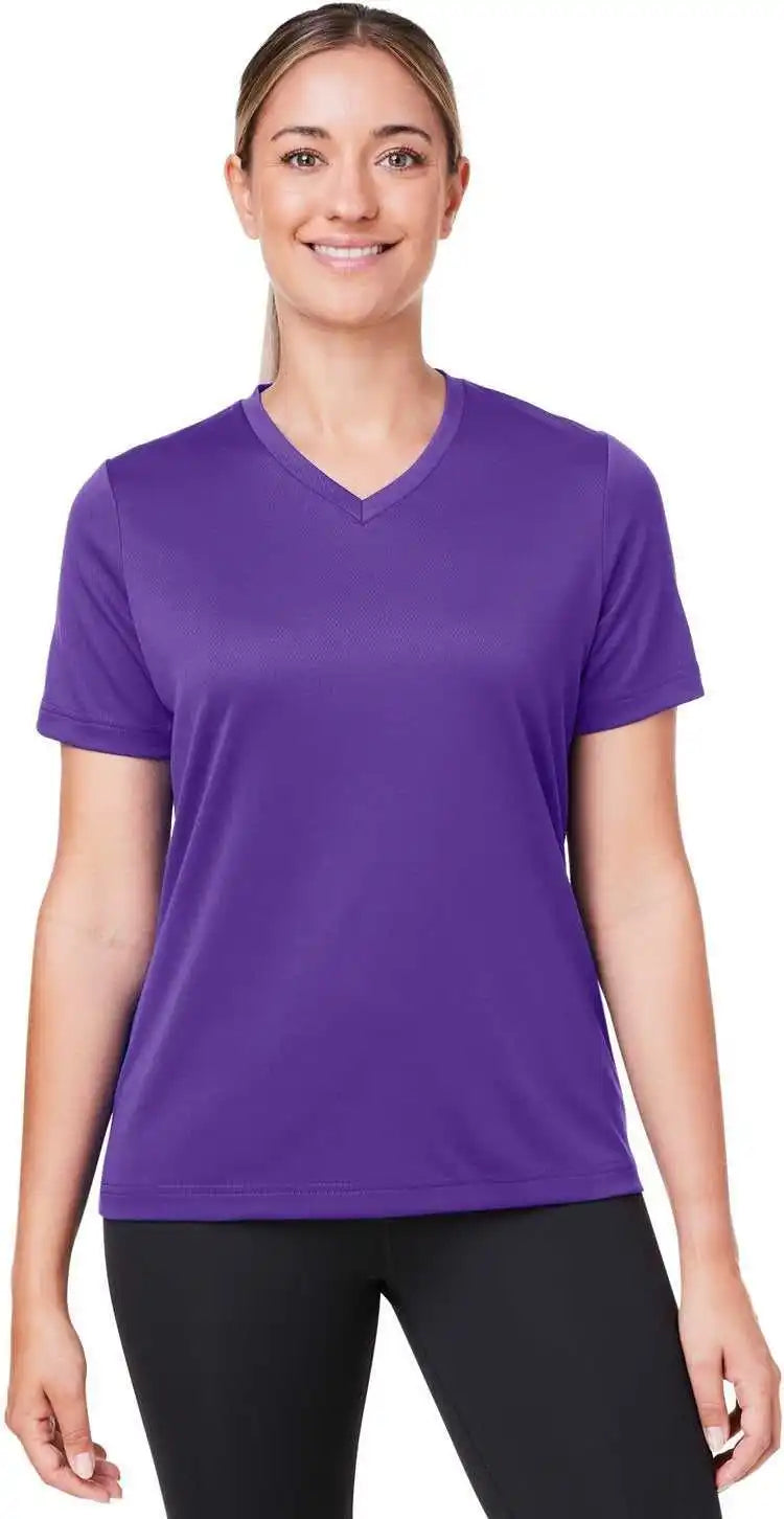 Team 365 Tt15w Ladies’ Zone Performance Mesh t Shirt Sport Purple