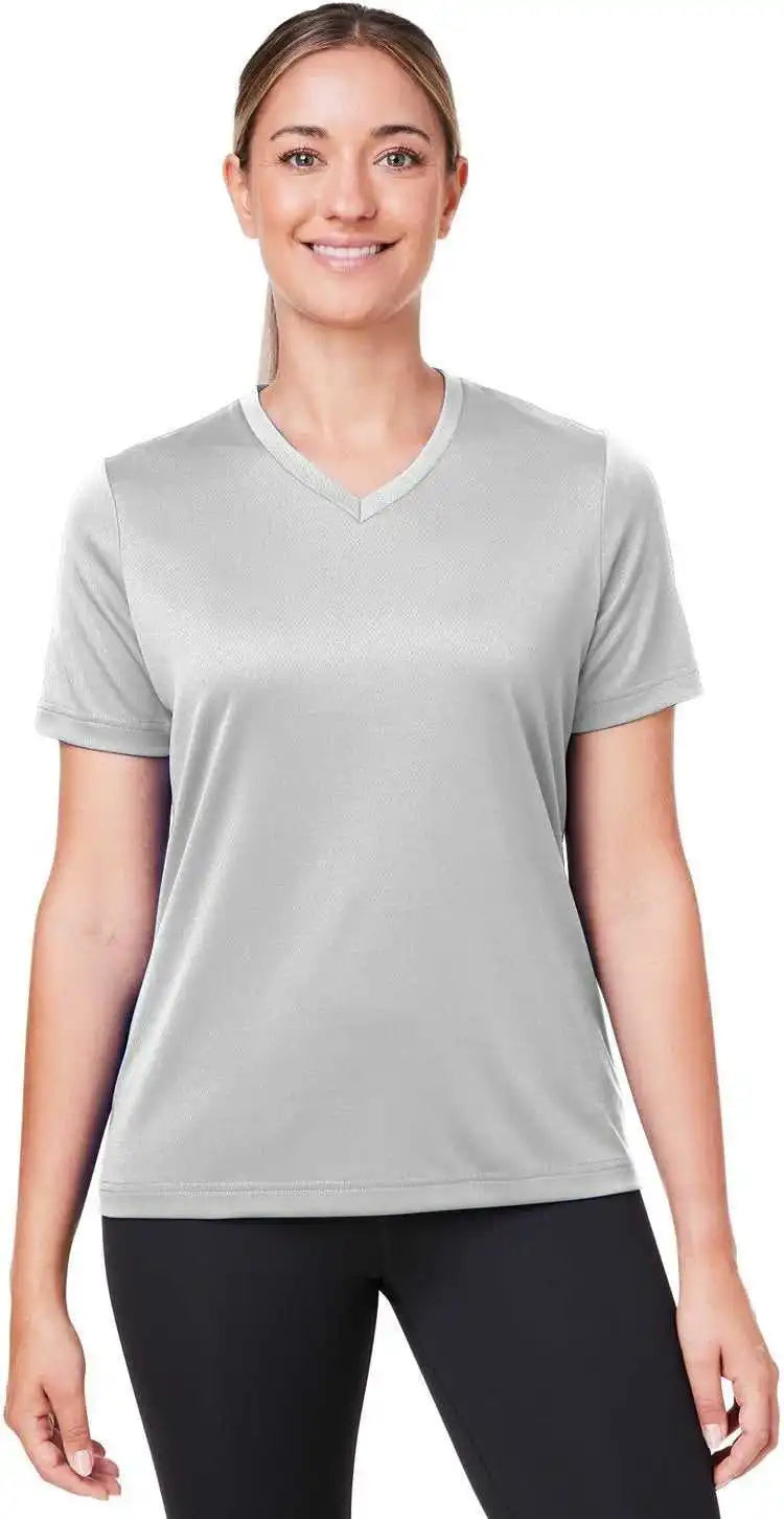 Team 365 Tt15w Ladies’ Zone Performance Mesh T-shirt - Sport Silver