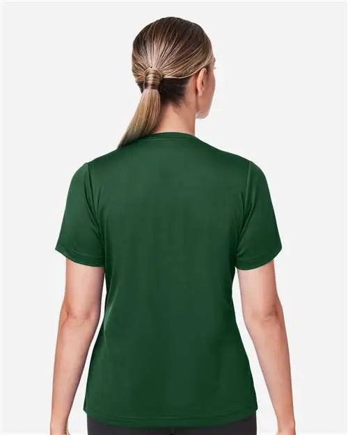Team 365 Tt15w Women’s Zone Performance Mesh T-shirt - Sport Dark Green