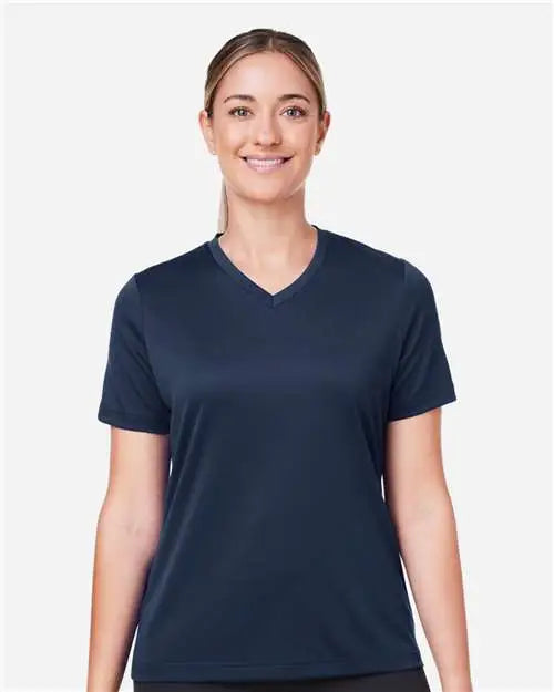 Team 365 Tt15w Women’s Zone Performance Mesh T-shirt - Sport Dark Navy