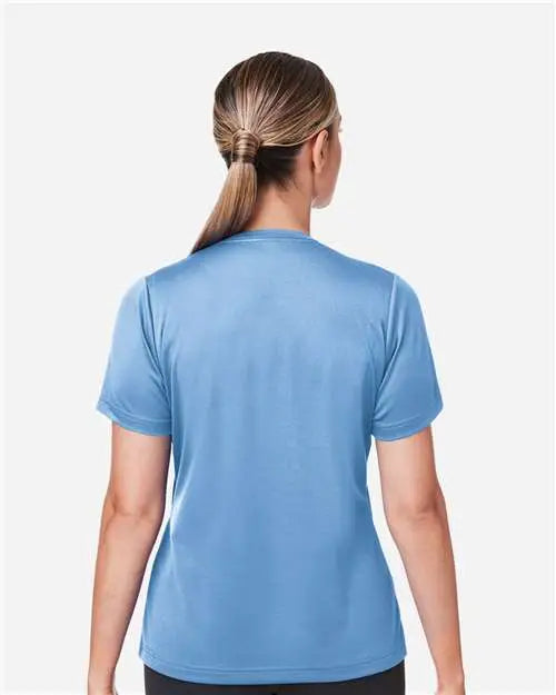 Team 365 Tt15w Women’s Zone Performance Mesh T-shirt - Sport Light Blue