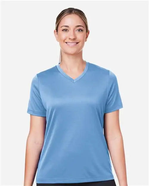 Team 365 Tt15w Women’s Zone Performance Mesh T-shirt - Sport Light Blue