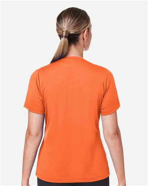 Team 365 Tt15w Women’s Zone Performance Mesh T-shirt - Sport Orange