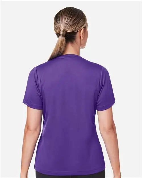 Team 365 Tt15w Women’s Zone Performance Mesh T-shirt - Sport Purple