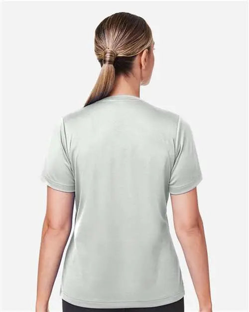 Team 365 Tt15w Women’s Zone Performance Mesh T-shirt - Sport Silver