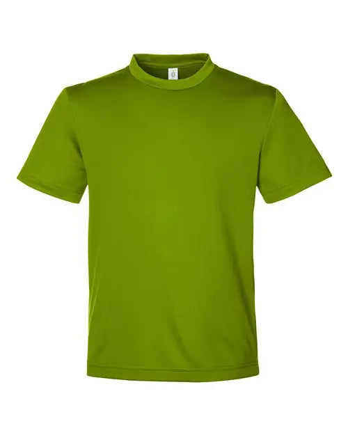 Team 365 Tt15y Youth Zone Performance Mesh T-shirt - Acid Green