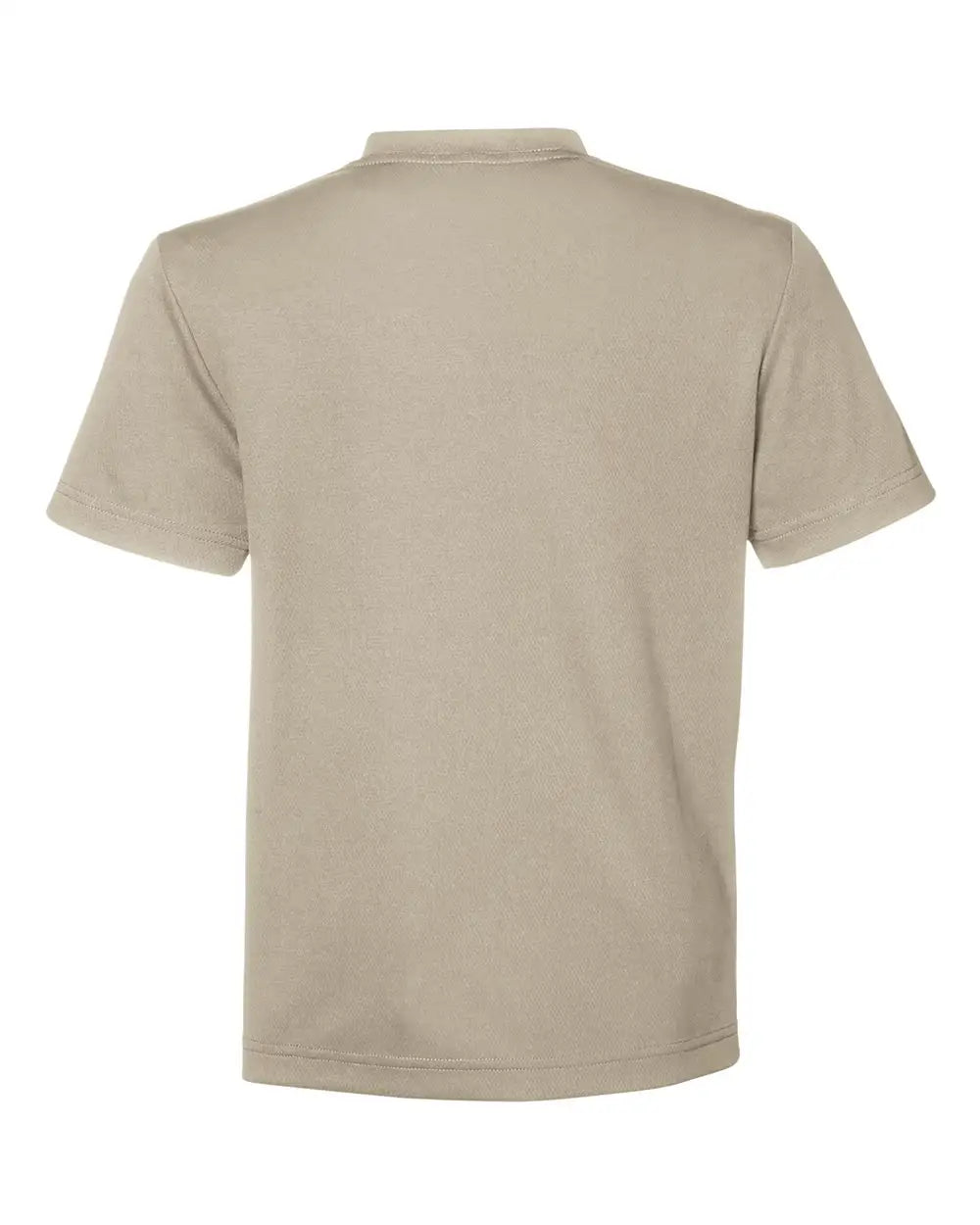Team 365 Tt15y Youth Zone Performance Mesh T-shirt - Desert Khaki