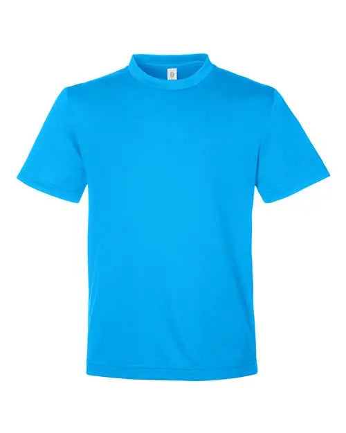 Team 365 Tt15y Youth Zone Performance Mesh T-shirt - Electric Blue