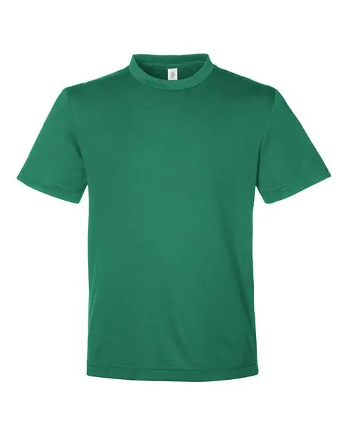 Team 365 Tt15y Youth Zone Performance Mesh T-shirt - Sport Forest