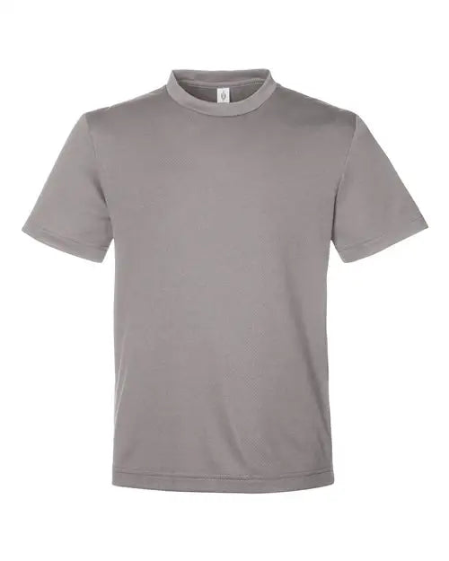 Team 365 Tt15y Youth Zone Performance Mesh T-shirt - Sport Graphite