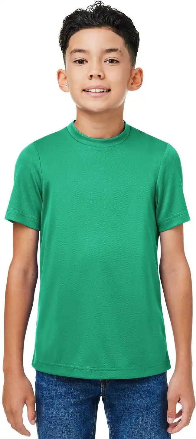 Team 365 Tt15y Youth Zone Performance Mesh T-shirt - Sport Kelly