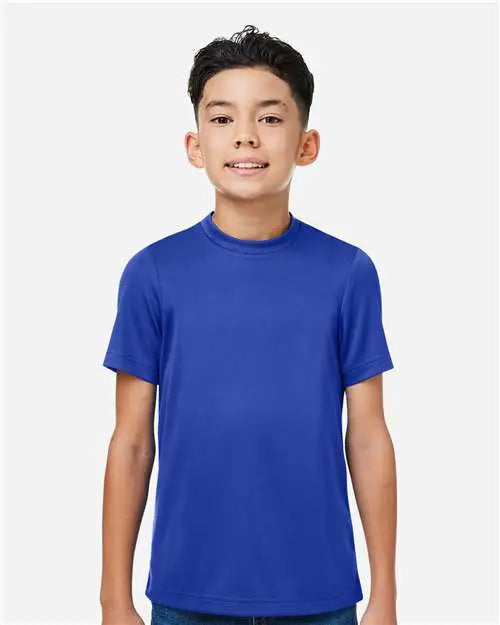 Team 365 Tt15y Youth Zone Performance Mesh T-shirt - Sport Royal