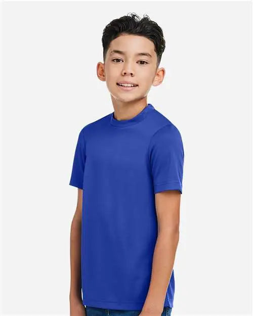 Team 365 Tt15y Youth Zone Performance Mesh T-shirt - Sport Royal
