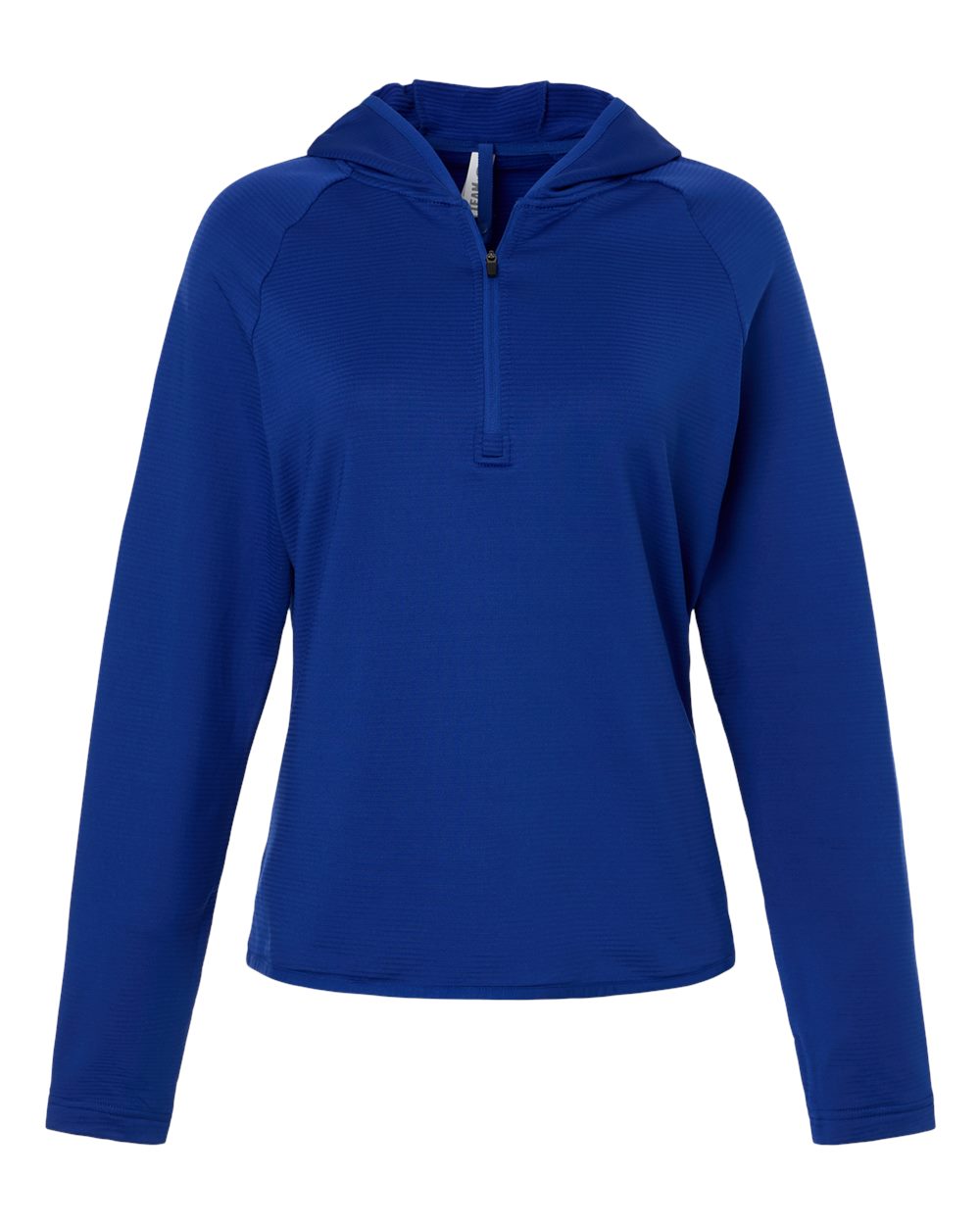 Team 365 Tt200w Women’s Qualify Quarter-zip Hooded Pullover - Sport Royal