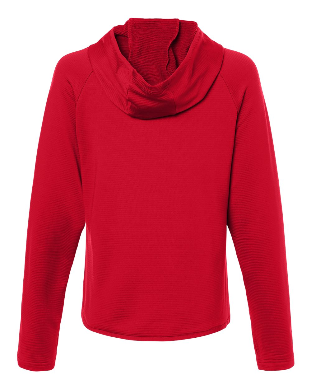 Team 365 Tt200w Women’s Qualify Quarter-zip Hooded Pullover - Sport Red