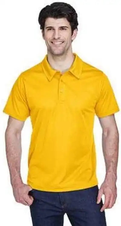 Team 365 Tt21 Men’s Command Snag Protection Polo Sport Athlightc Gold