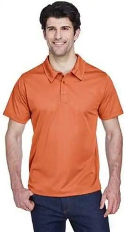 Team 365 Tt21 Men’s Command Snag Protection Polo - Sport Burnt Orange