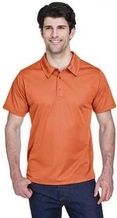 Team 365 Tt21 Men’s Command Snag Protection Polo - Sport Burnt Orange
