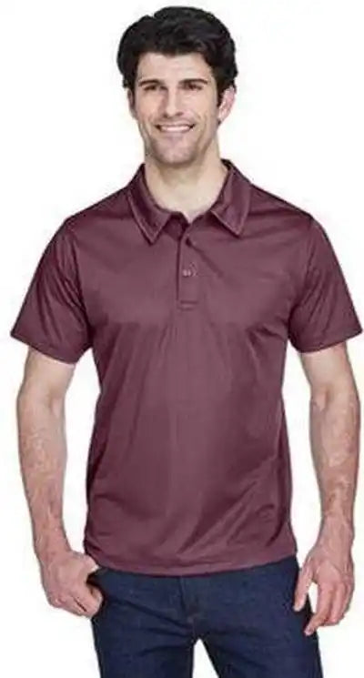 Team 365 Tt21 Men’s Command Snag Protection Polo - Sport Dark Maroon