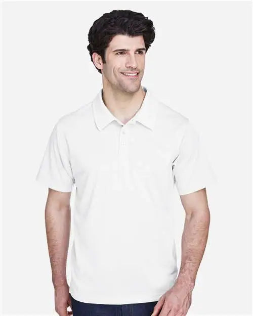 Team 365 Tt21 Men’s Command Snag Protection Polo - White