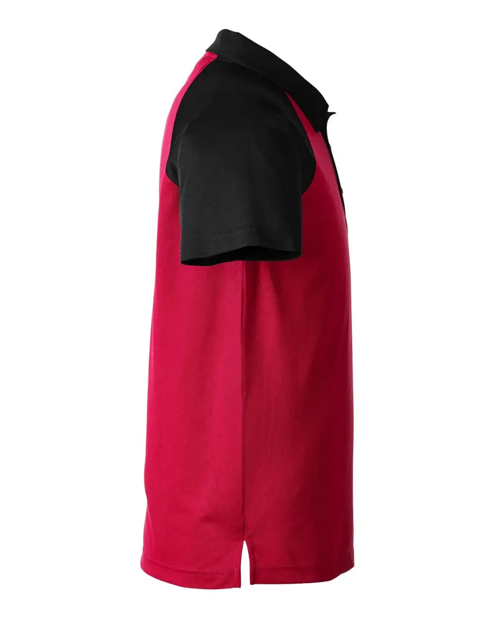 Team 365 Tt21c Men’s Command Snag-protection Colorblock Polo - Sport Red Black