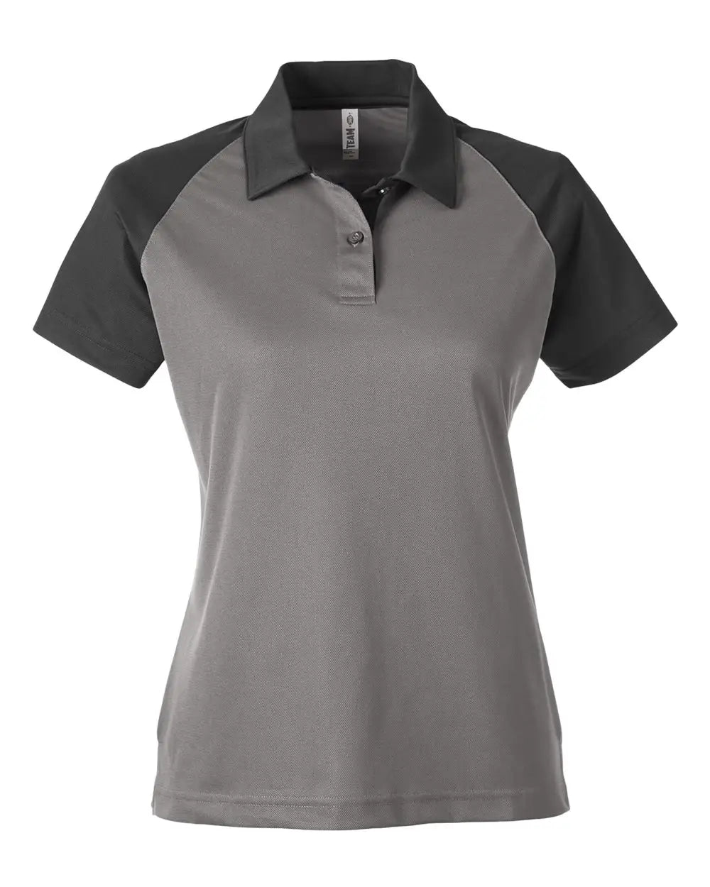 Team 365 Tt21cw Women’s Command Snag-protection Colorblock Polo - Sport Graphite Black - Sprt Grapht / Xs