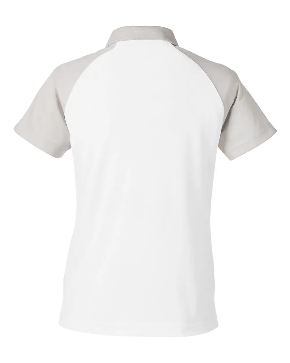 Team 365 Tt21cw Women’s Command Snag-protection Colorblock Polo - White Sport Silver