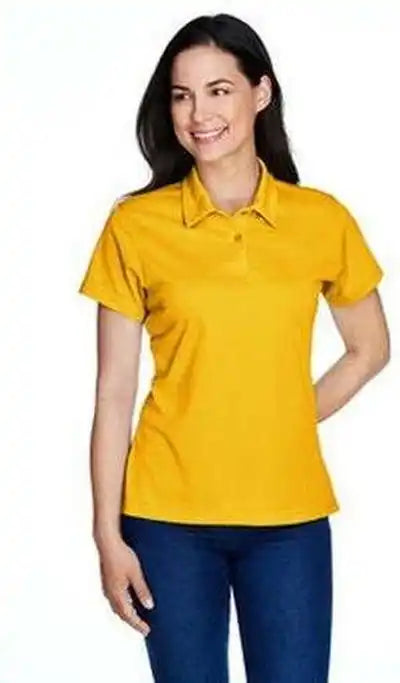 Team 365 Tt21w Ladies’ Command Snag Protection Polo - Sport Athlightc Gold